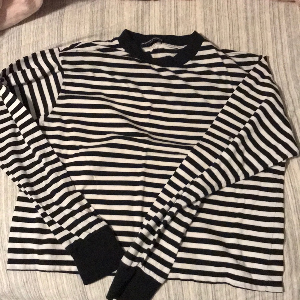 striped brandy melville long sleeve